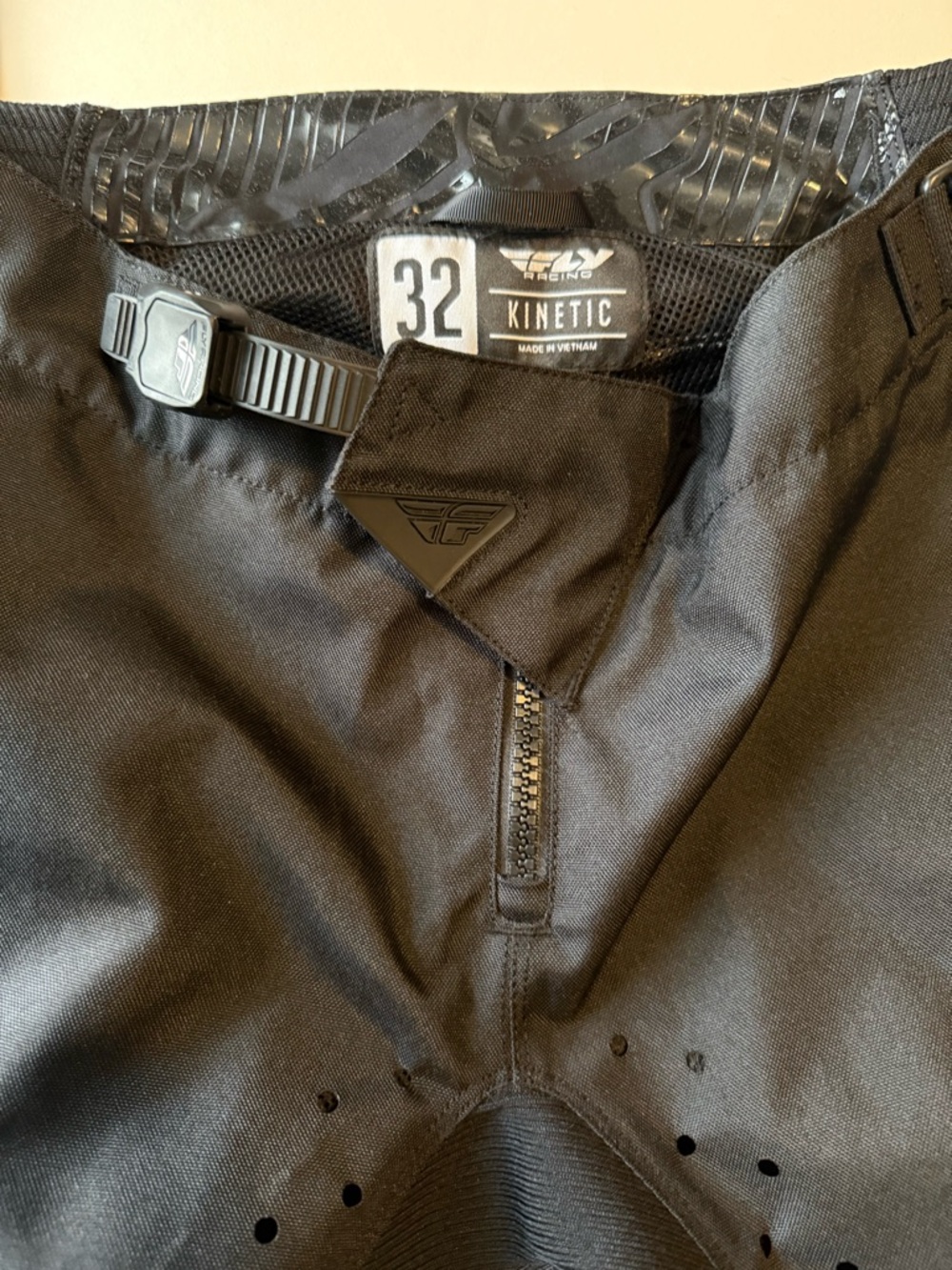 Fly Racing Men's Black Softshell Riding Pants - Picture 5 of 6